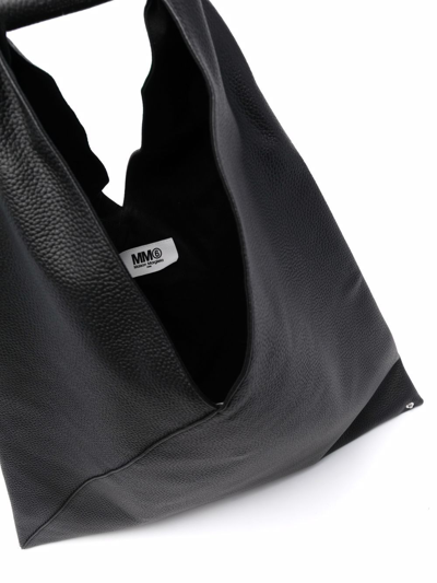 Mm6 Maison Margiela Mm6 By Maison Margiela Classic Japanese Bag - Polyester - Black In Schwarz