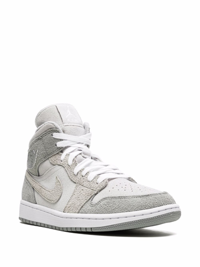 Shop Jordan Air  1 Mid Se Sneakers In Grau