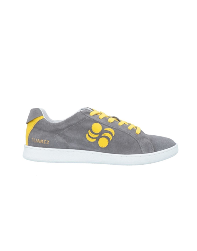 Shop Pantofola D'oro Man Sneakers Grey Size 9 Soft Leather