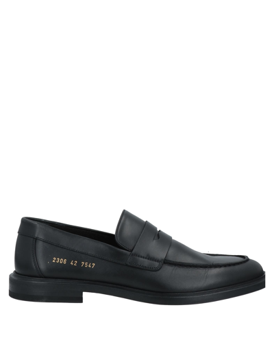 Shop Common Projects Loafers In Black