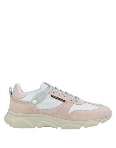 Shop Pantofola D'oro Woman Sneakers Blush Size 10 Soft Leather In Pink