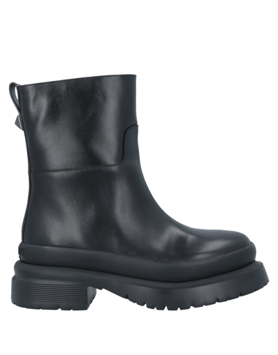 Shop Valentino Garavani Man Boot Black Size 9 Soft Leather