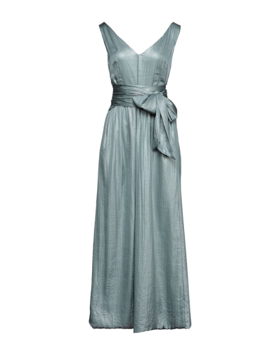 Shop Alessandro Dell'acqua Long Dresses In Sky Blue
