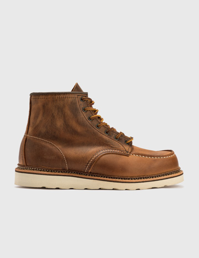 Shop Red Wing Classic Moc Boots - Style 1907 In Brown