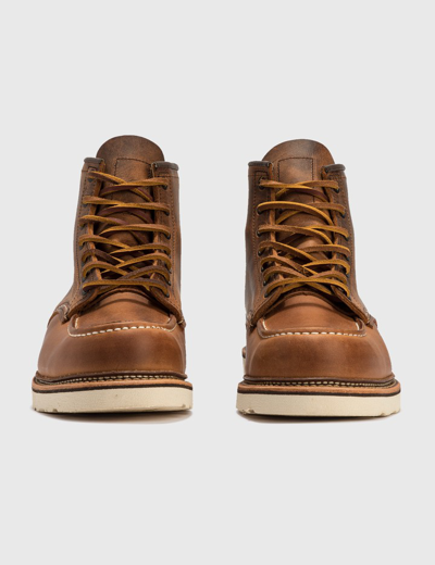 Shop Red Wing Classic Moc Boots - Style 1907 In Brown