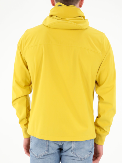 Shop C.p. Company Soft Shell Yellow Jacket