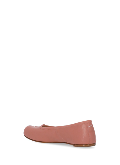 Shop Maison Margiela Tabi Ballet Flat In Rose Dawn