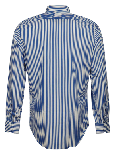 Shop Finamore Shirt 170.2 In Stripes