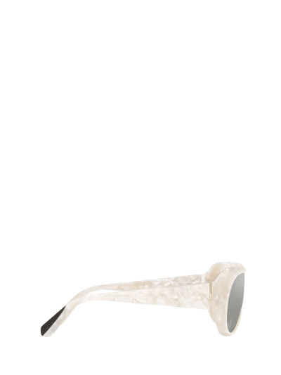 Shop Alain Mikli A05051 Blanc Mikli Sunglasses