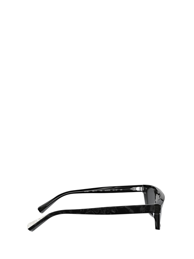 Shop Alain Mikli A05055 Noir Mikli / Pontille Black Sunglasses