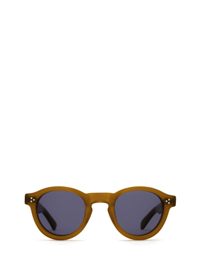 Shop Lesca Gaston Honey Sunglasses