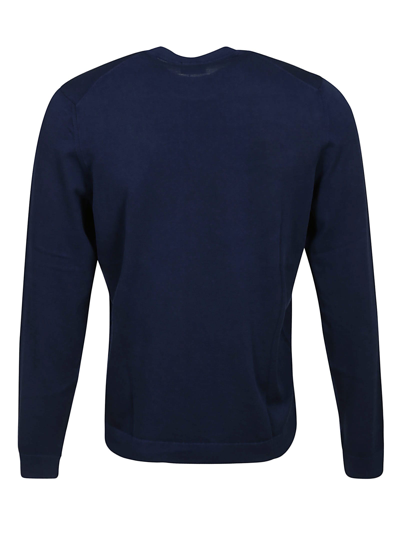 Shop Drumohr Tshirt L/s Frosted In Blue