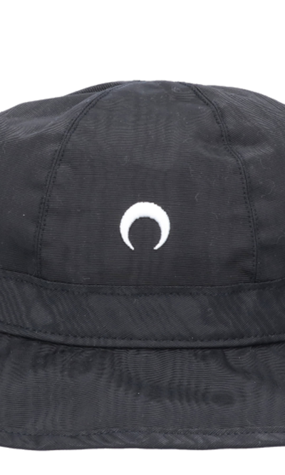 Shop Marine Serre Hat In Black