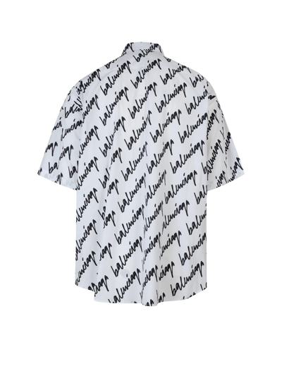 Shop Balenciaga New Scribble Shirt