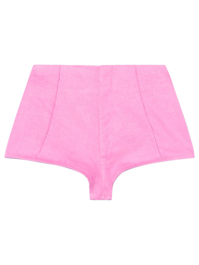 Shop Jacquemus Le Short Limao In Pink