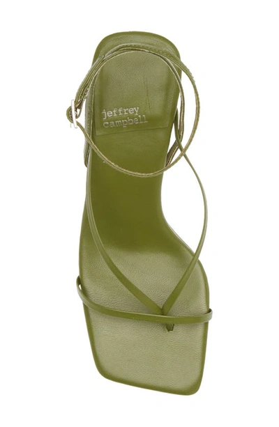 Shop Jeffrey Campbell Fluxx Sandal In Green