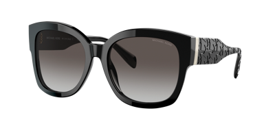 Shop Michael Kors Woman Sunglasses Mk2164 Baja In Dark Grey Gradient