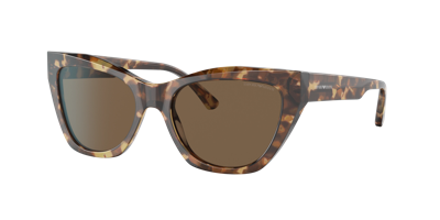 Shop Emporio Armani Woman Sunglass Ea4176 In Brown