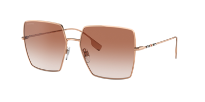 Burberry Woman Sunglasses Be3133 Daphne In Pink
