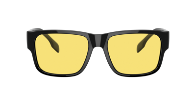 Shop Burberry Man Sunglasses Be4358 Knight In Yellow