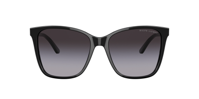 Shop Ralph Lauren Woman Sunglass Rl8201 In Gradient Grey