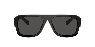 Shop Prada Man Sunglasses Pr 22ys In Dark Grey