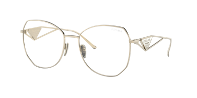 Shop Prada Woman Sunglasses Pr 57ys In Clear Blue Light Filter
