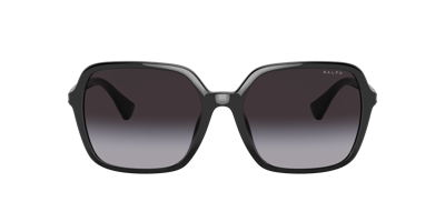 Shop Ralph Woman Sunglasses Ra5291u In Gradient Grey