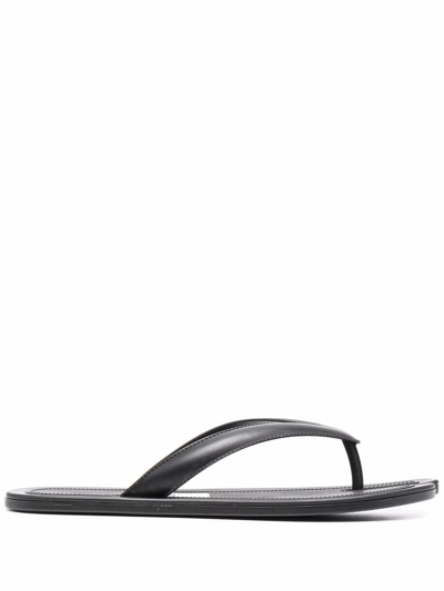 Shop Maison Margiela Sandals Black