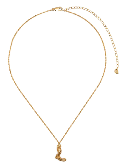 Loveness Lee L Alphabet-charm Necklace In Gold