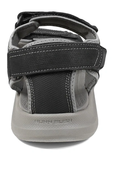 Shop Nunn Bush Rio Vista 3-strap Sandal In Black Multi