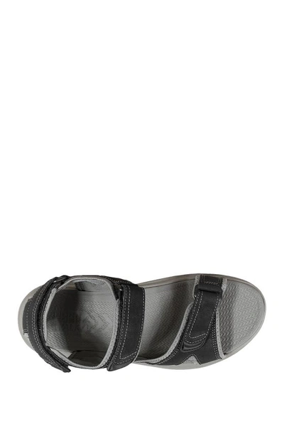 Shop Nunn Bush Rio Vista 3-strap Sandal In Black Multi