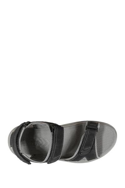 Nunn Bush Rio Vista 3-strap Sandal In Black Multi