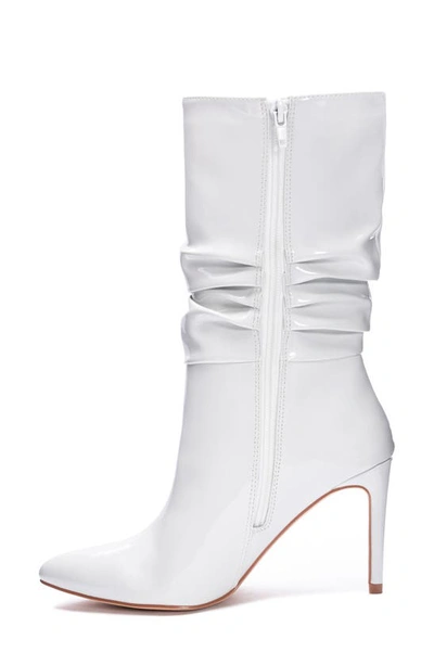 Chinese Laundry Ellie Slouch Pointed Toe Boot In Bone