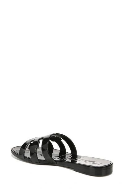 Shop Sam Edelman Bay Jelly Slide Sandal In Black