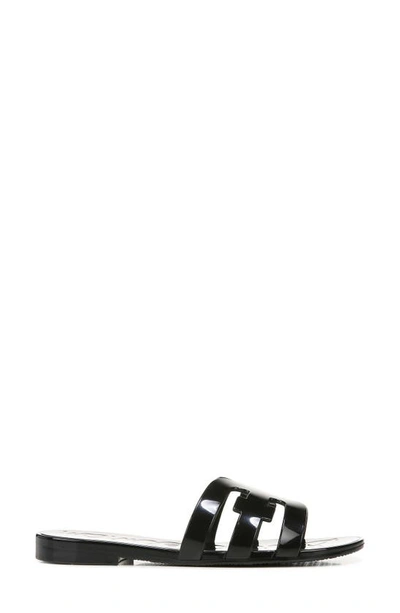 Shop Sam Edelman Bay Jelly Slide Sandal In Black