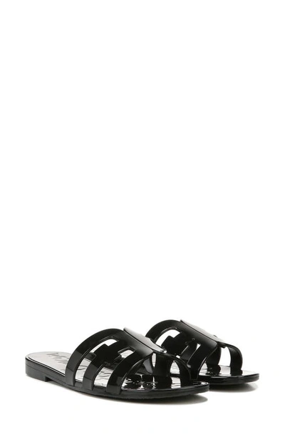 Shop Sam Edelman Bay Jelly Slide Sandal In Black