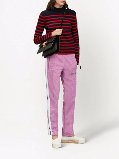 Palm Angels Palm Beach Shoulder Bag In Black