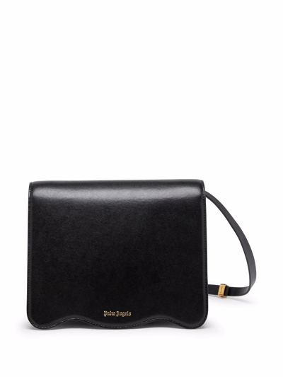 Palm Angels Palm Beach Shoulder Bag In Black