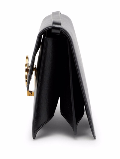 Palm Angels Palm Beach Shoulder Bag In Black