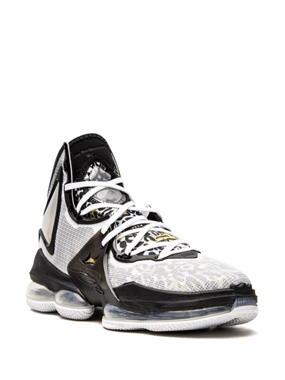 Nike Lebron 19 High-top Sneakers In White