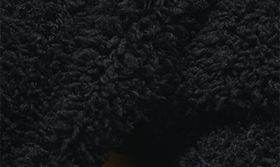 Shop Andre Assous Tristan Slide Sandal In Black Fabric
