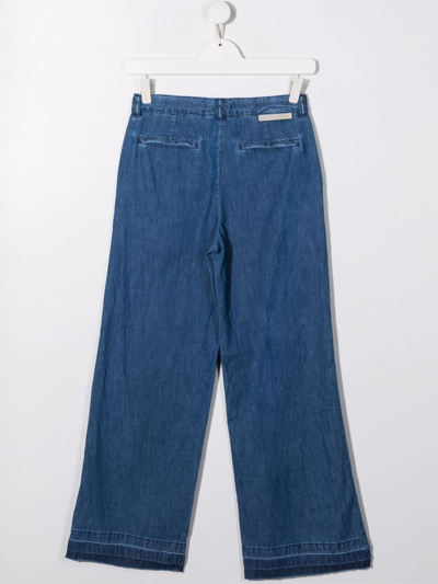 Shop Stella Mccartney Straight-leg Jeans In Blue