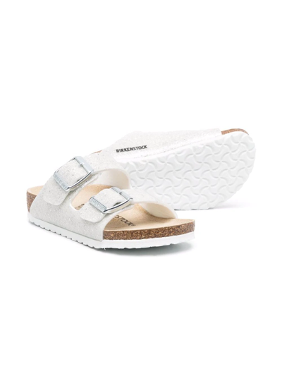 Birkenstock Arizona Open-toe Sandals In Silver