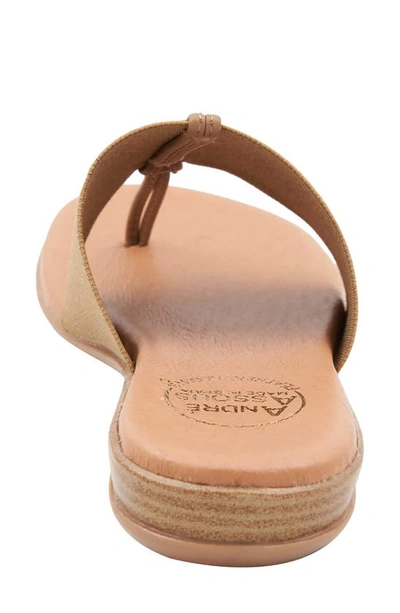 Shop Andre Assous Nice Featherweights™ Slide Sandal In Khaki