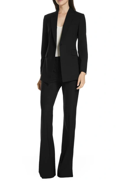 Shop Theory Etiennette B Good Wool Suit Jacket In Black