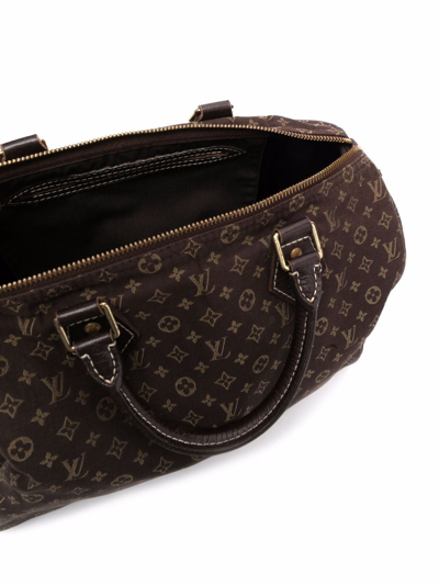 louis vuitton speedy 30 bandouliere ebene mini lin shoulder bag brown -  Shoulder - Bag - Petit - M42226 – dct - Monogram - ep_vintage luxury Store  - Louis - Vuitton - Noe