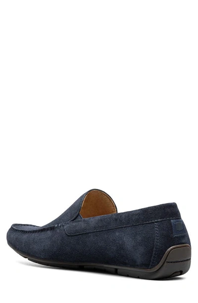 Shop Florsheim Talladega Venetian Loafer In Navy Suede