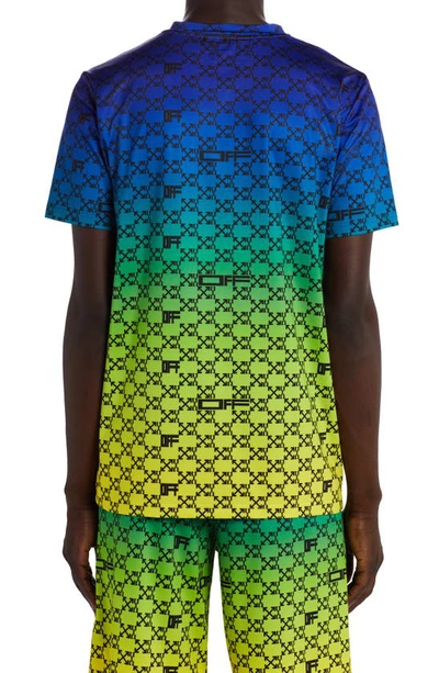 multicolor monogram shirt