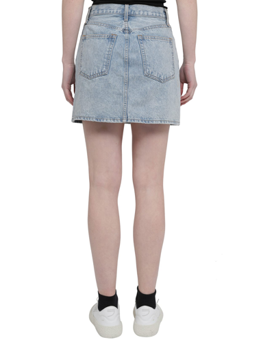 Shop Wardrobe.nyc Blue Denim Skirt